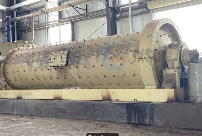 Equipment access fall protection at a ball mill on a mine site